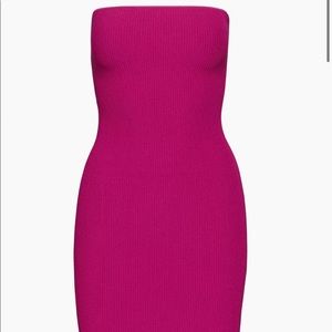 Aritzia Babaton Sculpt Knit Tube Dress